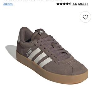 Adidas VL Court 3.0 Brown Sneakers